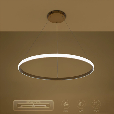 kelvo® DIAMOND KLV-101-0232 Κρεμαστό Φωτιστικό Οροφής LED 67W 6700lm 180° AC 220-240V IP20 Ρυθμιζόμενο Λευκό CCT με Χειριστήριο από 2700K έως 6000K Dimmable - Lumileds SMD Chip - Χρυσό Πλατίνα - Μ80 x Π80 x Υ3cm - 3 Χρόνια Εγγύηση