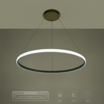 kelvo® DIAMOND KLV-101-0232 Κρεμαστό Φωτιστικό Οροφής LED 67W 6700lm 180° AC 220-240V IP20 Ρυθμιζόμενο Λευκό CCT με Χειριστήριο από 2700K έως 6000K Dimmable - Lumileds SMD Chip - Χρυσό Πλατίνα - Μ80 x Π80 x Υ3cm - 3 Χρόνια Εγγύηση