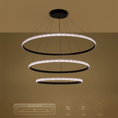 kelvo® DIAMOND KLV-101-0241 Κρεμαστό Φωτιστικό Οροφής LED 150W 15000lm 180° AC 220-240V IP20 Ρυθμιζόμενο Λευκό CCT με Χειριστήριο από 2700K έως 6000K Dimmable - Lumileds SMD Chip - Μαύρο Ματ - Μ100 x Π100 x Υ100cm - 3 Χρόνια Εγγύηση