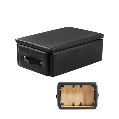 Κουτί Pilates VEVOR για Reformer, 25x17x9 σε κουτί καθίσματος Pilates Reformers για ασκήσεις, αξεσουάρ εξοπλισμού Pilates από PU και ξύλο υψηλής ποιότητας, βελτίωση δύναμης, ισορροπίας, εύρους κίνησης για το σπίτι, μαύρο