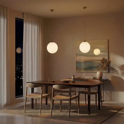 kelvo® BELLISSIMO KLV-101-0377 Κρεμαστό Φωτιστικό Οροφής για Λάμπα με Ντουί E27 AC 220-240V IP20 - Χρυσό Βούρτσας Πλατίνα & Λευκό - Μ30 x Π30 x Υ52cm