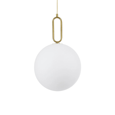 kelvo® BELLISSIMO KLV-101-0377 Κρεμαστό Φωτιστικό Οροφής για Λάμπα με Ντουί E27 AC 220-240V IP20 - Χρυσό Βούρτσας Πλατίνα & Λευκό - Μ30 x Π30 x Υ52cm