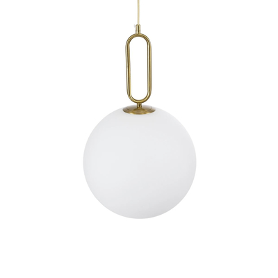 kelvo® BELLISSIMO KLV-101-0377 Κρεμαστό Φωτιστικό Οροφής για Λάμπα με Ντουί E27 AC 220-240V IP20 - Χρυσό Βούρτσας Πλατίνα & Λευκό - Μ30 x Π30 x Υ52cm