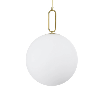 kelvo® BELLISSIMO KLV-101-0378 Κρεμαστό Φωτιστικό Οροφής για Λάμπα με Ντουί E27 AC 220-240V IP20 - Χρυσό Βούρτσας Πλατίνα & Λευκό - Μ40 x Π40 x Υ62cm