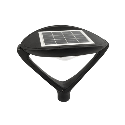 GLOBOSTAR® SQUARE 90507 Φωτιστικό Στύλου/Κολώνας Πλατείας/Πάρκου/Κήπου με Ασύρματο Χειριστήριο LED 20W 800lm 120° Ενσωματωμένο Φωτοβολταϊκό Panel 6V 20W & Επαναφορτιζόμενη Μπαταρία Li-ion 3.2V 20000mAh με Αισθητήρα Κίνησης-Ημέρας-Νύχτας Αδιάβροχο IP65 Θερμό Λευκό 2700K - Γκρι Ανθρακί - Μ60 x Π47 x Υ48cm - 2 Χρόνια Εγγύηση