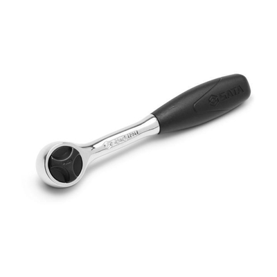 Καστάνια 1/4" ROUND HEAD 60 δόντια ταχείας απεμπλοκής
Ο σχεδιασμός γρήγορης απελευθέρωσης επιτρέπει την
ταχεία αφαίρεση της υποδοχής
Ο σχεδιασμός 60 δοντιών απαιτεί μόλις 6° τόξου
περιστροφής για να μετακινήσει βίδα
Πλήρως γυαλισμένο φινίρισμα χρωμίου που