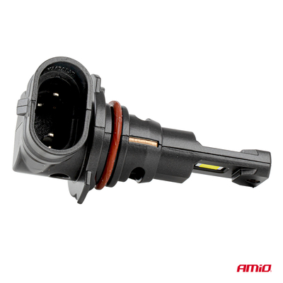 Amio - Λαμπτήρες LED F25 PRO Black Edition HB4 (9006) 68W 12-24V Full CAN Bus με Φωτεινότητα 7646lm σε Ψυχρό Λευκό 6000K για Επιβατικά Αυτοκίνητα & Φορτηγά - Σετ 2 τεμ. (04723/AM)