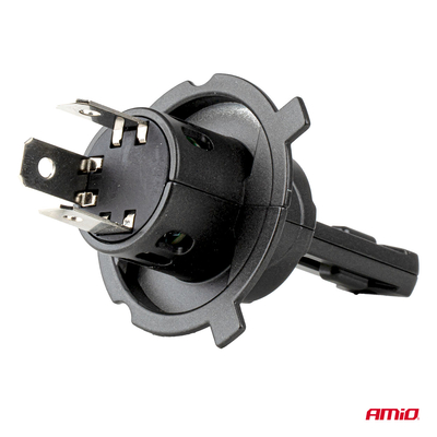 Amio - Λαμπτήρες LED F25 PRO Black Edition H4/H19 70W 12-24V Full CAN Bus με Φωτεινότητα 8000lm σε Ψυχρό Λευκό 6000K για Επιβατικά Αυτοκίνητα & Φορτηγά - Σετ 2 τεμ. (04719/AM)