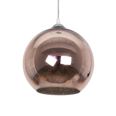 GLOBOSTAR® JUPITER 999-0146 Μοντέρνο Κρεμαστό Φωτιστικό Οροφής με Ντουί 1 x E27 AC 220-240V IP20 - Πολύχρωμο - Μ25 x Π25 x Υ26cm