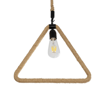 GLOBOSTAR® MALVERN 999-0235 Vintage Κρεμαστό Φωτιστικό Οροφής με Ντουί 1 x E27 AC 220-240V IP20 - Μαύρο & Μπεζ - Μ38 x Π4 x Υ42.5cm