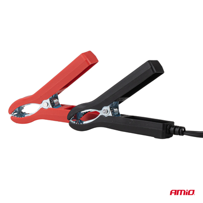 Amio - Φορτιστής Μπαταρίας Ψηφιακός DBC-5A SLA FLP τάση λειτουργίας 6/12V ένταση ρεύματος 5A για Επιβατικά Αυτοκίνητα και Μοτοσυκλέτες - 1 τεμ. (04522/AM)