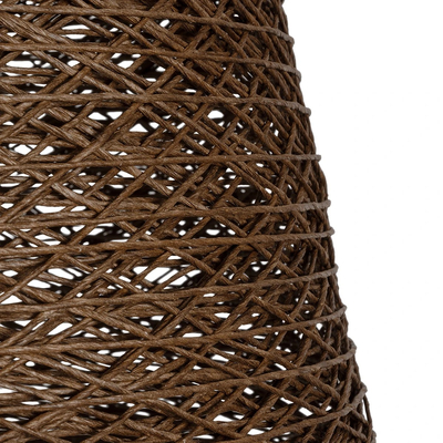 GLOBOSTAR® PLAYROOM 999-0145 Vintage Κρεμαστό Φωτιστικό Οροφής με Ντουί 1 x E27 AC 220-240V IP20 - Καφέ - Μ30 x Π30 x Υ30cm