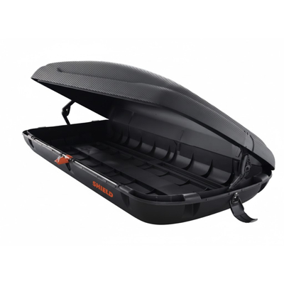 ArtPlast - Μπαγκαζιέρα Οροφής BA400/PA CARBON διάσταση 169 x 79 x 37,5cm χρώμα Μαύρο/Ανάγλυφο για Επιβατικά Αυτοκίνητα - 1 τεμ. (BA400/PA)