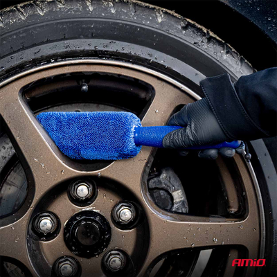 AMiO - Βούρτσα Καθαρισμού Ζαντών διάσταση 5x6x28cm υλικό Μικροΐνες - 1 Τεμάχιο (04728/AM)