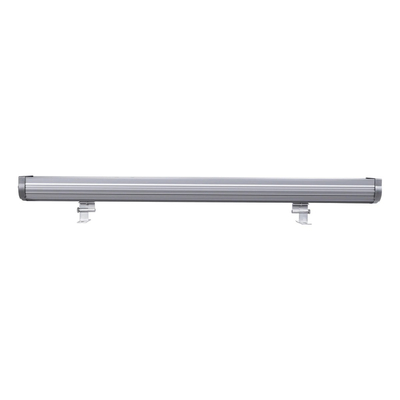 GLOBOSTAR® WASHERMOZA 90165 Μπάρα Φωτισμού Wall Washer LED 72W 7920lm 10-30° DC 24V Αδιάβροχο IP66 Θερμό Λευκό 2700K Dimmable - Bridgelux SMD Chip - Γκρι Ανθρακί - Μ100 x Π7.4 x Υ7cm - 3 Χρόνια Εγγύηση