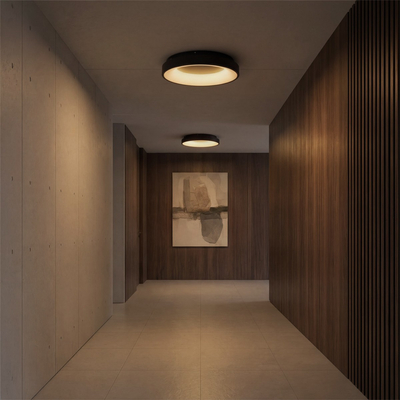 kelvo® SALEM KLV-101-0277 Φωτιστικό Οροφής LED 75W 7500lm 120° AC 220-240V IP20 Ρυθμιζόμενο Λευκό CCT με Χειριστήριο από 2700K έως 6000K Dimmable - Lumileds SMD Chip - Μαύρο Ματ - Μ45 x Π45 x Υ8.5cm - 3 Χρόνια Εγγύηση