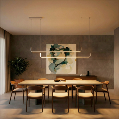 kelvo® LINARIA KLV-101-0259 Κρεμαστό Φωτιστικό Οροφής LED 72W 7200lm 180° AC 220-240V IP20 Ρυθμιζόμενο Λευκό CCT με Χειριστήριο από 2700K έως 6000K Dimmable - Lumileds SMD Chip - Λευκό Ματ - Μ220 x Π4 x Υ25cm - 3 Χρόνια Εγγύηση