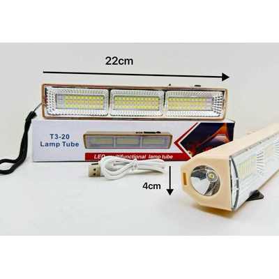 Επαναφορτιζόμενος προβολέας LED - Μπάρα - 22cm - T03 - 419277