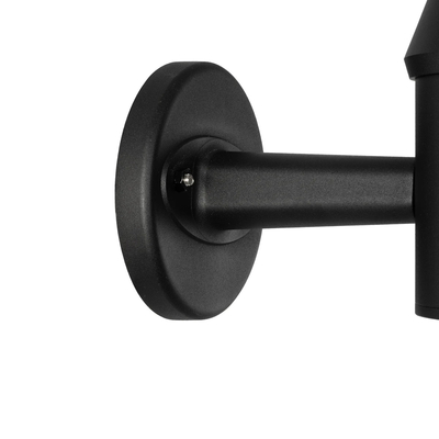 GLOBOSTAR® SOLARTIS 90527 Φωτιστικό Κολωνάκι Κήπου LED 10W 1000lm 180° με Ενσωματωμένο Φωτοβολταϊκό Panel 6V 5W & Επαναφορτιζόμενη Μπαταρία Li-ion 3.2V 6000mAh με Αισθητήρα Ημέρας-Νύχτας Αδιάβροχο IP65 Ψυχρό Λευκό 6000K - Sanan SMD Chip - Μαύρο - Μ26 x Π26 x Υ37cm - 2 Χρόνια Εγγύηση