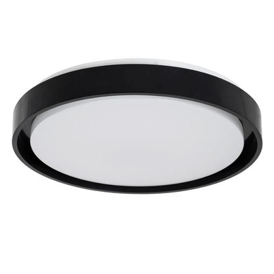 kelvo® BARCHETTA KLV-101-0265 Κρεμαστό Φωτιστικό Οροφής LED 72W 7200lm 120° AC 220-240V IP20 Ρυθμιζόμενο Λευκό CCT με Χειριστήριο από 2700K έως 6000K Dimmable - Lumileds SMD Chip - Μαύρο Ματ - Μ48 x Π48 x Υ8.2cm - 3 Χρόνια Εγγύηση