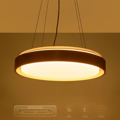 kelvo® BARCHETTA KLV-101-0268 Κρεμαστό Φωτιστικό Οροφής LED 72W 7200lm 120° AC 220-240V IP20 Ρυθμιζόμενο Λευκό CCT με Χειριστήριο από 2700K έως 6000K Dimmable - Lumileds SMD Chip - Σαμπανιζέ Χρυσό Ματ - Μ48 x Π48 x Υ8.2cm - 3 Χρόνια Εγγύηση