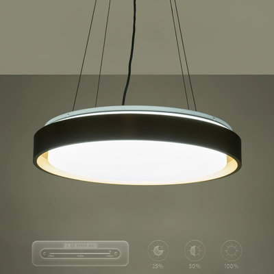 kelvo® BARCHETTA KLV-101-0268 Κρεμαστό Φωτιστικό Οροφής LED 72W 7200lm 120° AC 220-240V IP20 Ρυθμιζόμενο Λευκό CCT με Χειριστήριο από 2700K έως 6000K Dimmable - Lumileds SMD Chip - Σαμπανιζέ Χρυσό Ματ - Μ48 x Π48 x Υ8.2cm - 3 Χρόνια Εγγύηση