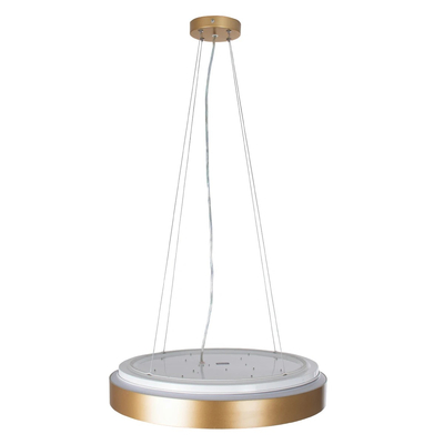 kelvo® BARCHETTA KLV-101-0268-V2 Φωτιστικό Οροφής LED 72W 7200lm 120° AC 220-240V IP20 Ρυθμιζόμενο Λευκό CCT με Χειριστήριο από 2700K έως 6000K Dimmable - Lumileds SMD Chip - Σαμπανιζέ Χρυσό Ματ - Μ48 x Π48 x Υ8.2cm - 3 Χρόνια Εγγύηση