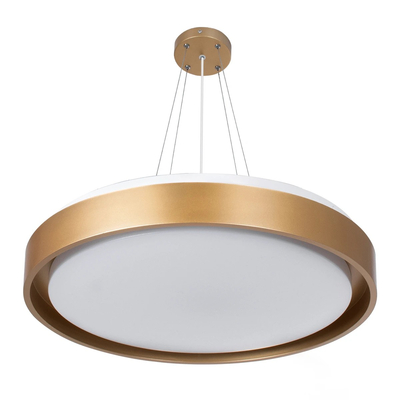 kelvo® BARCHETTA KLV-101-0268-V2 Φωτιστικό Οροφής LED 72W 7200lm 120° AC 220-240V IP20 Ρυθμιζόμενο Λευκό CCT με Χειριστήριο από 2700K έως 6000K Dimmable - Lumileds SMD Chip - Σαμπανιζέ Χρυσό Ματ - Μ48 x Π48 x Υ8.2cm - 3 Χρόνια Εγγύηση