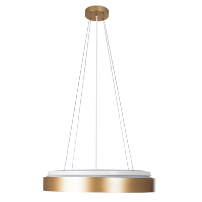 kelvo® BARCHETTA KLV-101-0268-V2 Φωτιστικό Οροφής LED 72W 7200lm 120° AC 220-240V IP20 Ρυθμιζόμενο Λευκό CCT με Χειριστήριο από 2700K έως 6000K Dimmable - Lumileds SMD Chip - Σαμπανιζέ Χρυσό Ματ - Μ48 x Π48 x Υ8.2cm - 3 Χρόνια Εγγύηση