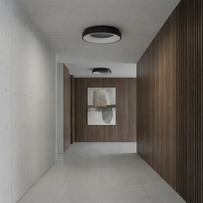 kelvo® SALEM KLV-101-0277 Φωτιστικό Οροφής LED 75W 7500lm 120° AC 220-240V IP20 Ρυθμιζόμενο Λευκό CCT με Χειριστήριο από 2700K έως 6000K Dimmable - Lumileds SMD Chip - Μαύρο Ματ - Μ45 x Π45 x Υ8.5cm - 3 Χρόνια Εγγύηση