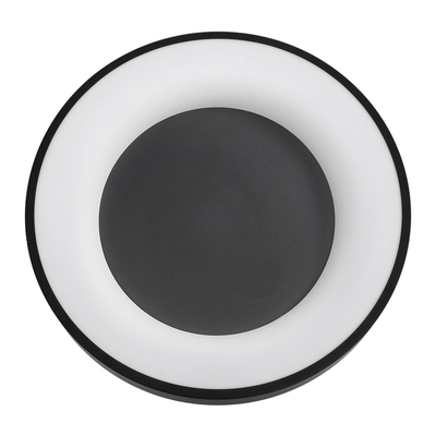 kelvo® SALEM KLV-101-0277 Φωτιστικό Οροφής LED 75W 7500lm 120° AC 220-240V IP20 Ρυθμιζόμενο Λευκό CCT με Χειριστήριο από 2700K έως 6000K Dimmable - Lumileds SMD Chip - Μαύρο Ματ - Μ45 x Π45 x Υ8.5cm - 3 Χρόνια Εγγύηση