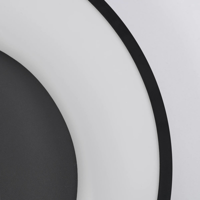 kelvo® SALEM KLV-101-0277 Φωτιστικό Οροφής LED 75W 7500lm 120° AC 220-240V IP20 Ρυθμιζόμενο Λευκό CCT με Χειριστήριο από 2700K έως 6000K Dimmable - Lumileds SMD Chip - Μαύρο Ματ - Μ45 x Π45 x Υ8.5cm - 3 Χρόνια Εγγύηση