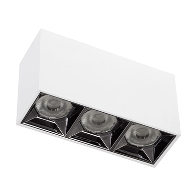 kelvo® LUMINAR KLV-101-0330 Φωτιστικό Downlight Σποτ LED 12W 1680lm 36° AC 220-240V IP20 Φυσικό Λευκό 4500K - Osram SMD Chip & TÜV SÜD Driver - Λευκό Ματ - Μ11.8 x Π4.2 x Υ6.6cm - 5 Χρόνια Εγγύηση