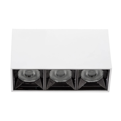 kelvo® LUMINAR KLV-101-0330 Φωτιστικό Downlight Σποτ LED 12W 1680lm 36° AC 220-240V IP20 Φυσικό Λευκό 4500K - Osram SMD Chip & TÜV SÜD Driver - Λευκό Ματ - Μ11.8 x Π4.2 x Υ6.6cm - 5 Χρόνια Εγγύηση