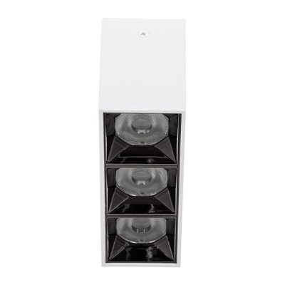 kelvo® LUMINAR KLV-101-0330 Φωτιστικό Downlight Σποτ LED 12W 1680lm 36° AC 220-240V IP20 Φυσικό Λευκό 4500K - Osram SMD Chip & TÜV SÜD Driver - Λευκό Ματ - Μ11.8 x Π4.2 x Υ6.6cm - 5 Χρόνια Εγγύηση