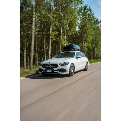 Nordrive - Μπαγκαζιέρα οροφής Box 480 lt μαύρη/γυαλιστερή 155.5x89.5x52 cm - 1 τεμ. (L.N60046)