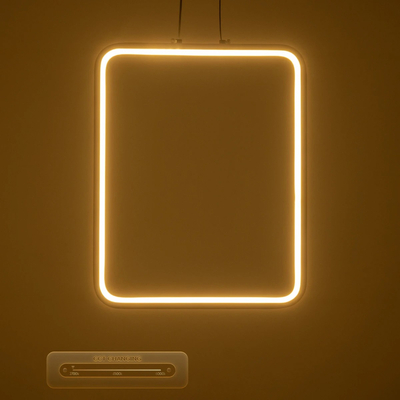 GLOBOSTAR® NEROBA 61304 Μοντέρνο Κρεμαστό Φωτιστικό Οροφής LED 18W 1980lm 360° AC 220-240V IP20 Ρυθμιζόμενο Λευκό CCT με On/Off 2700K/4500K/6000K - Lumileds SMD Chip - Νίκελ Βούρτσας - Μ29 x Π2 x Υ36cm - 3 Χρόνια Εγγύηση