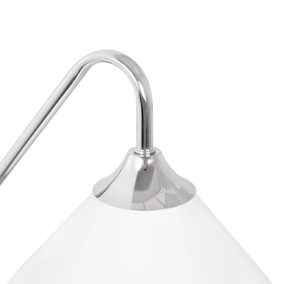 GLOBOSTAR® ALESSIA 999-0179 Μοντέρνο Φωτιστικό Τοίχου - Απλίκα με Ντουί 1 x E27 AC 220-240V IP20 - Μπεζ & Ασημί - Μ18 x Π26 x Υ29cm