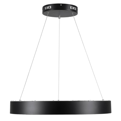 kelvo® SALEM KLV-101-0289 Κρεμαστό Φωτιστικό Οροφής LED 105W 10500lm 120° AC 220-240V IP20 Ρυθμιζόμενο Λευκό CCT με Χειριστήριο από 2700K έως 6000K Dimmable - Lumileds SMD Chip - Μαύρο Ματ - Μ60 x Π60 x Υ6cm - 3 Χρόνια Εγγύηση