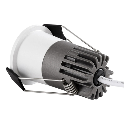 kelvo® DOT KLV-101-0301 Χωνευτό Φωτιστικό Downlight Σποτ LED 5W 625lm 38° AC 220-240V IP20 Θερμό Λευκό 2700K - Bridgelux COB Chip & TÜV SÜD Driver - Λευκό Ματ - Μ4 x Π4 x Υ5.9cm / Q3.5cm - 5 Χρόνια Εγγύηση