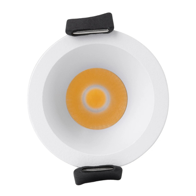 kelvo® DOT KLV-101-0304 Χωνευτό Φωτιστικό Downlight Σποτ LED 5W 650lm 38° AC 220-240V IP20 Φυσικό Λευκό 4500K - Bridgelux COB Chip & TÜV SÜD Driver - Λευκό Ματ - Μ4 x Π4 x Υ5.9cm / Q3.5cm - 5 Χρόνια Εγγύηση