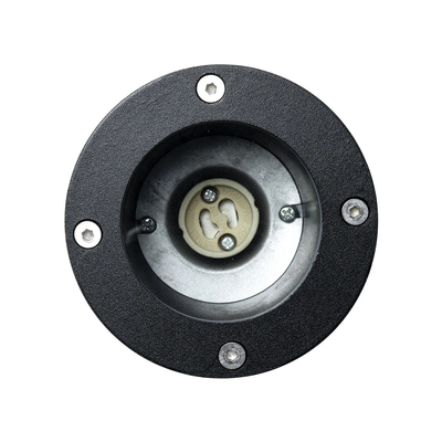 kelvo® GARDELINI KLV-101-0001-V2 Φωτιστικό Σποτ Τοίχου με Βάση για Λάμπα MR16 με Ντουί GU10 AC 220-240V Αδιάβροχο IP65 - Μαύρο Ματ - Μ10 x Π10 x Υ30cm