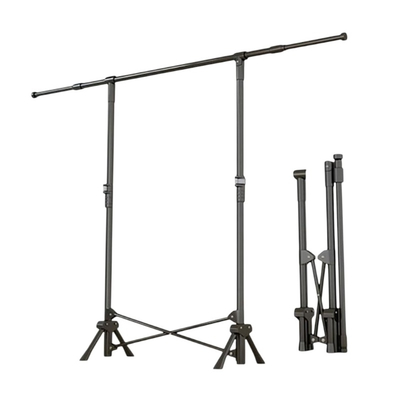 Πτυσσόμενη κρεμάστρα δαπέδου & απλώστρα ρούχων - DG202501 - 282180 - Black