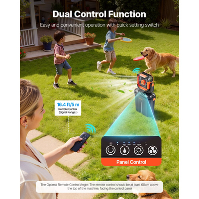 Ανεμιστήρας υδρονέφωσης VEVOR, Ανεμιστήρας υδρονέφωσης 2400RPM για κάμπινγκ με κινητήρα, Ανεμιστήρες Mister Cooling με δεξαμενή νερού 12L, Μπαταρία 20000mAh, 4 ταχύτητες ανέμου και 3 λειτουργίες φωτισμού, Ανεμιστήρες ψύξης νερού για εσωτερικούς, εξωτερικούς χώρους, βεράντες