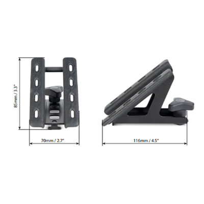 Menabo - Βάση Οροφής για Μεταφορά Canoe / Kayak Σετ 4 Τεμ. - 1 Σετ (16070/MB)