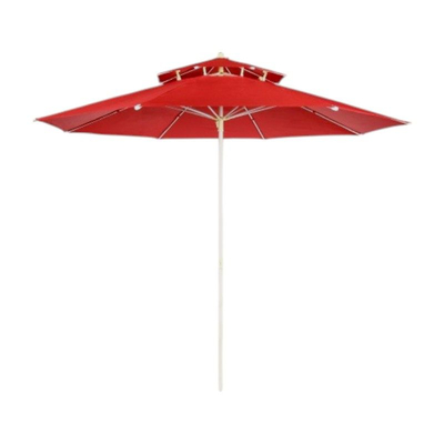 Ομπρέλα κήπου - Αντιανεμική - YB3088 - 3m - 960217 - Red