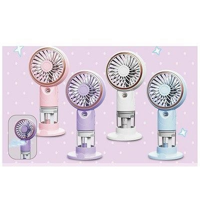 Επαναφορτιζόμενος ανεμιστήρας & υγραντήρας mini - SD-23B - 030007 - Purple