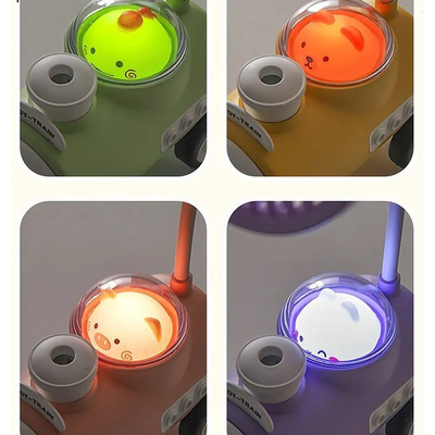 Επαναφορτιζόμενος ανεμιστήρας Αυτοκινητάκι με ξύστρα και φωτάκι νυκτός - MU339A - 033190 - Green