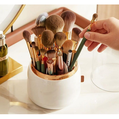 Θήκη οργάνωσης πινέλων μακιγιάζ - YH2001 - 292215 - Pink