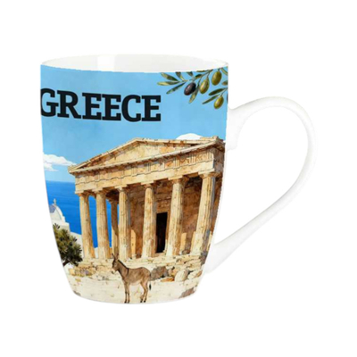 Σετ κεραμική κούπα Souvenir - 12pcs - Greece - 224158